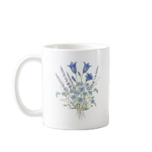 Blauw Boeket van Wilde Bloemen