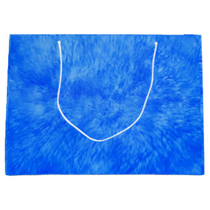 Blauw Bont Frenzy Grote Gift Bag Groot Cadeauzakje