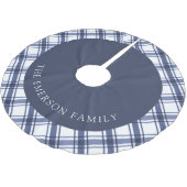 Blauw Boomkleed Kerstboom Rok (Gekanteld)