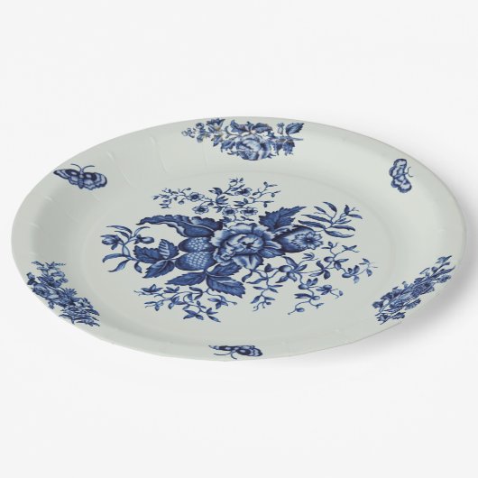  blauw bord (Gekanteld)