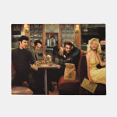 Blauw Bord 2 Deurmat (Voorkant)