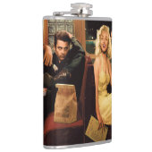 Blauw Bord 2 Heupfles (Rechts)