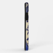  blauw-Bord-afval uit China Case-Mate iPhone Case (Achterkant/rechts)