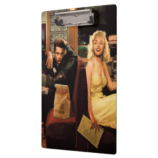 Blauw Bord Klembord (Links)