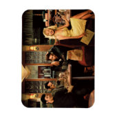 Blauw Bord Magneet (Verticaal)