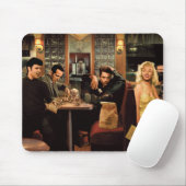 Blauw Bord Muismat (Met muis)