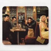 Blauw Bord Muismat (Voorkant)