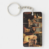 Blauw Bord Sleutelhanger (Voorkant)