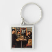 Blauw Bord Sleutelhanger (Voorkant)