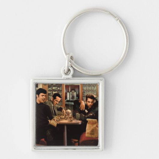 Blauw Bord Sleutelhanger (Voorkant)