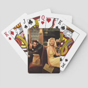 Blauw Bord Speelkaarten