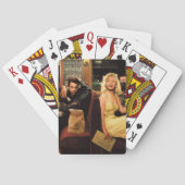 Blauw Bord Speelkaarten (Achterkant)