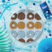  blauw Bord van het Patroonpapier (Feest)