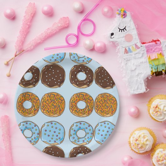  blauw Bord van het Patroonpapier (Feest)