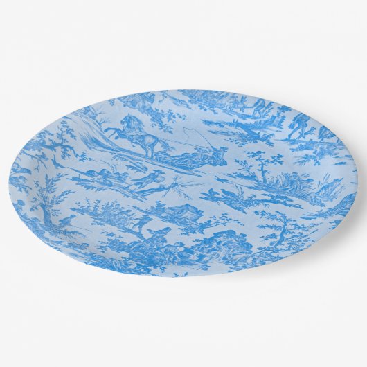 Blauw Bord voor toile-papier (Gekanteld)