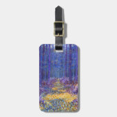 Blauw bos 2 2012 bagagelabel (Voorkant verticaal)