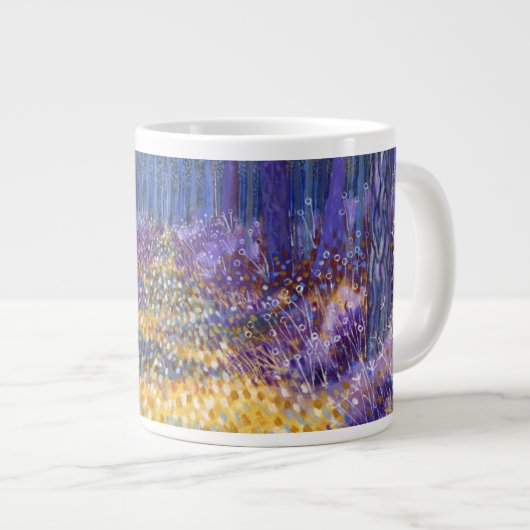 Blauw bos 2 2012 grote koffiekop (Voorkant rechts)