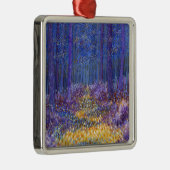 Blauw bos 2 2012 metalen ornament (Rechts)