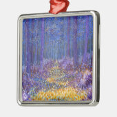 Blauw bos 2 2012 metalen ornament (Links)