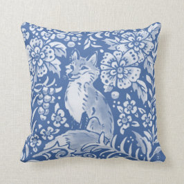  blauw bos Natuur bos Kussen