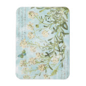 Blauw botanisch magneet (Verticaal)