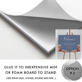 Blauw, Bourgondisch en Roze Unplugged Ceremony Sig Poster