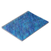 Blauw breinotebook notitieboek (Linkerzijde)