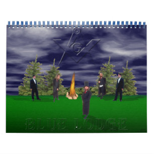 BLAUW BRENG Kalender onder