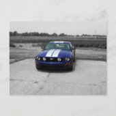 Blauw Briefkaart (Voorkant)