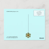 BLAUW BRIEFKAART (Achterkant)