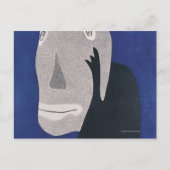 Blauw Briefkaart (Voorkant)