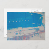 Blauw Briefkaart (Voorkant / Achterkant)