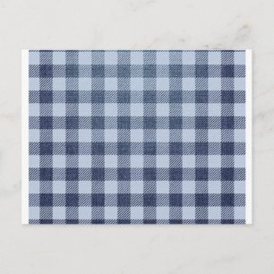 Blauw Briefkaart