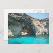 Blauw Briefkaart (Voorkant / Achterkant)