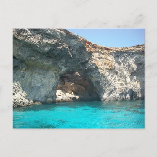 Blauw Briefkaart (Voorkant)