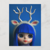 Blauw Briefkaart (Voorkant)