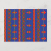 Blauw Briefkaart (Voorkant)