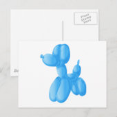 Blauw Briefkaart (Voorkant / Achterkant)