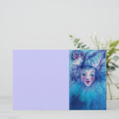 BLAUW BRIEFPAPIER (Staand voorkant)