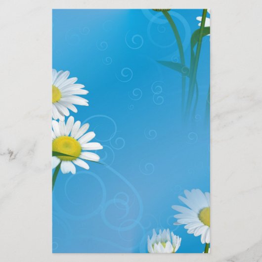 blauw briefpapier (Voorkant)