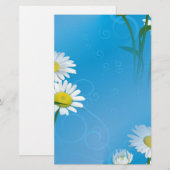blauw briefpapier (Voorkant / Achterkant)