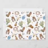 Blauw Bruin Foto Hoe Het Westen Een 1E Verjaardag Kaart (Achterkant)