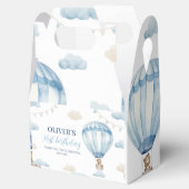 Blauw Bruin Teddy Bear Verjaardag Favoriet Box Bedankdoosjes (Geopend)