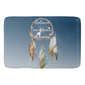Blauw Bruin Turquoise Dream Catcher Badmat (Voorkant)