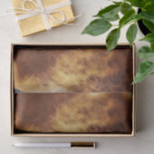 Blauw Bruin Western Koeienhuid Tissuepapier (Geschenk)