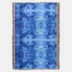 Blauw Bubbel Patroon Dekbed Deken