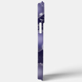 Blauw Bubbelhartjes Cute Meisjesachtige 90's Stijl Case-Mate iPhone Case (Achterkant / Rechts)