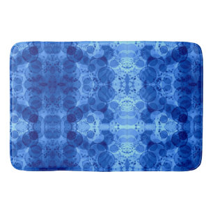 Blauw Bubbelpatroon Dekbed Badmat