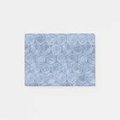 Blauw bubbelplastic post-it® notes (Voorkant)