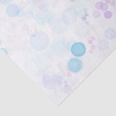 Blauw bubelpapier tissuepapier (Detail)